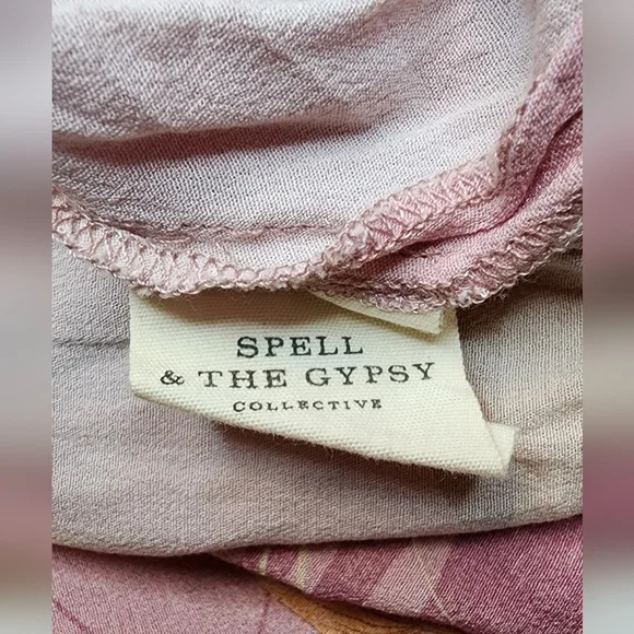 Spell & The Gypsy Pink Cherry Blossom Kimono Set - Picture 14 of 14